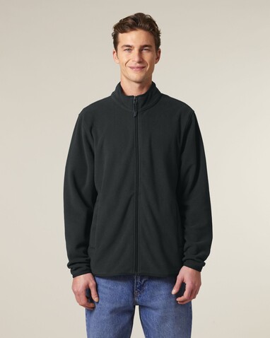 Stanley Guider - Die Herren-Fleecejacke - Black - 4XL bedrucken, Art.-Nr. STJM238C0024X