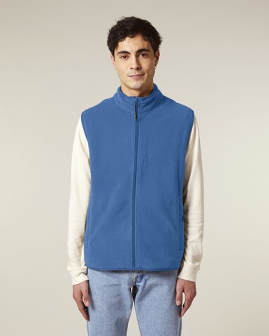 Stanley Quester - Die Herren-Fleeceweste - Mindful Blue - 3XL bedrucken, Art.-Nr. STJM240C7293X