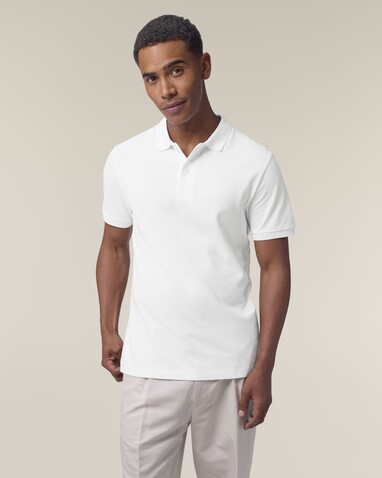 Stanley Coaster - Das Herren-Polo - White - L bedrucken, Art.-Nr. STPM224C0011L