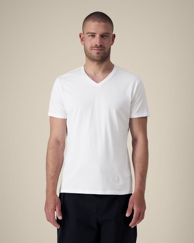 Stanley Presenter - Das Herren-T-Shirt mit V-Ausschnitt - White - M bedrucken, Art.-Nr. STTM562C0011M Stanley Presenter - Das Herren-T-Shirt mit V-Ausschnitt - White - M bedrucken, Art.-Nr. STTM562C0011M