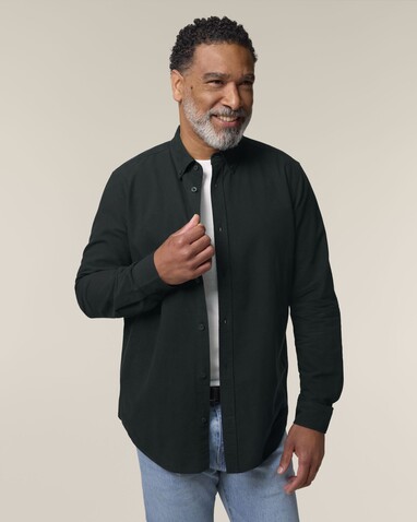 Stanley Oxford Shirt - Das Herren-Oxfordhemd - Black - 4XL bedrucken, Art.-Nr. STWM968C0024X Stanley Oxford Shirt - Das Herren-Oxfordhemd - Black - 4XL bedrucken, Art.-Nr. STWM968C0024X