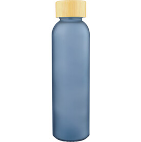 Glas-Trinkflasche (500 ml) Levi – Kobaltblau bedrucken, Art.-Nr. 023999999_1349359