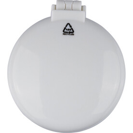 Recycelte Haarbürste Eloi – Weiß bedrucken, Art.-Nr. 002999999_1349502