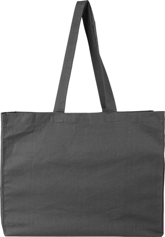 Baumwolle (180 g/m2) Einkaufstasche Maleya – Grau bedrucken, Art.-Nr. 003999999_1349515