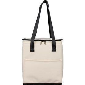 Recycelte PU-Kühltasche Adira – beige bedrucken, Art.-Nr. 357999999_1349529