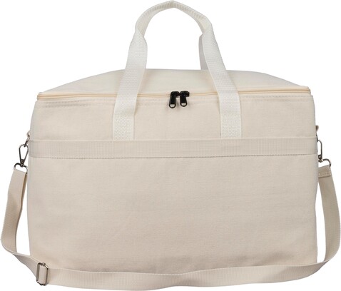 Kühltasche aus recyceltem Polycotton (330 g/m2) Luz – beige bedrucken, Art.-Nr. 357999999_1349531