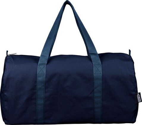Recycelte Poly-Baumwoll-Tasche (330 g/m2) Tian – Blau bedrucken, Art.-Nr. 005999999_1349533