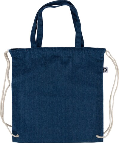 Kordelzugbeutel Dex | Denim | 6,6 l – Blau bedrucken, Art.-Nr. 005999999_1349541 Kordelzugbeutel Dex | Denim | 6,6 l – Blau bedrucken, Art.-Nr. 005999999_1349541