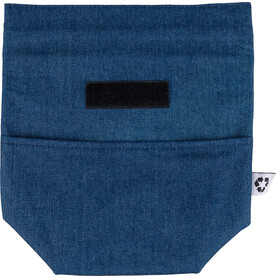 Recycelte Denim-Kühltasche mit Rollverschluss Mira – Blau bedrucken, Art.-Nr. 005999999_1349542