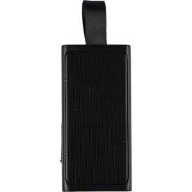 Recycelter tragbarer Lautsprecher aus ABS Malina – Schwarz bedrucken, Art.-Nr. 001999999_1351338