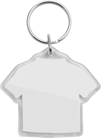 Schlüsselanhänger Zuni | T-Shirt-Form – Neutral bedrucken, Art.-Nr. 021999999_5159 Schlüsselanhänger Zuni | T-Shirt-Form – Neutral bedrucken, Art.-Nr. 021999999_5159
