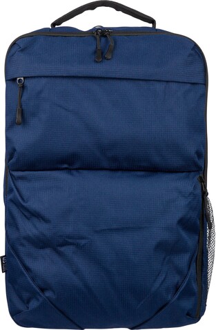 rPET (300D) Polyester Ocean Bound Rucksack Tova – Blau bedrucken, Art.-Nr. 005999999_1349350