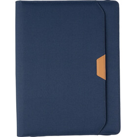 rPET-Mappe A4 Jasmin – Blau bedrucken, Art.-Nr. 005999999_1407012