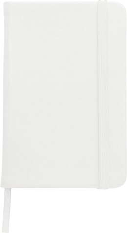 Notizbuch Dita | Recyceltes PU | A6 | Liniert – Weiß bedrucken, Art.-Nr. 002999999_1411205 Notizbuch Dita | Recyceltes PU | A6 | Liniert – Weiß bedrucken, Art.-Nr. 002999999_1411205