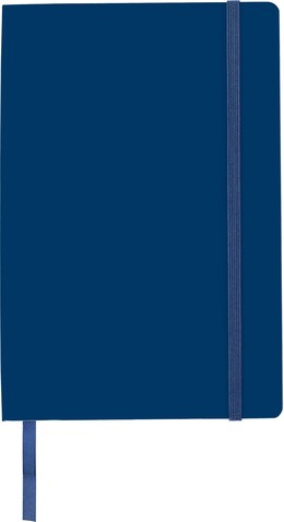 Notizbuch aus PU Mireia – Blau bedrucken, Art.-Nr. 005999999_1417985