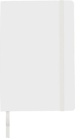 Notizbuch Mireia | Recyceltes PU | A5 | Liniert – Weiß bedrucken, Art.-Nr. 002999999_1417985 Notizbuch Mireia | Recyceltes PU | A5 | Liniert – Weiß bedrucken, Art.-Nr. 002999999_1417985
