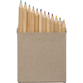 Buntstift-Set Devin | 12-teilig bedrucken, Art.-Nr. 1418090