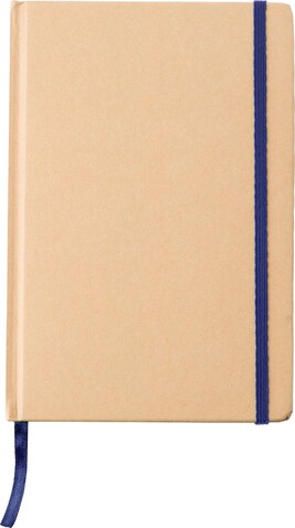 Notizbuch aus recyceltem Papier (A5) Gianni – Blau bedrucken, Art.-Nr. 005999999_1420996 Notizbuch aus recyceltem Papier (A5) Gianni – Blau bedrucken, Art.-Nr. 005999999_1420996