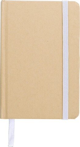 Notizbuch aus recyceltem Papier (A6) John – Weiß bedrucken, Art.-Nr. 002999999_1421001 Notizbuch aus recyceltem Papier (A6) John – Weiß bedrucken, Art.-Nr. 002999999_1421001