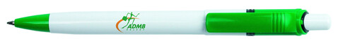 Stilolinea Ducal ABS Kugelschreiber – Grün bedrucken, Art.-Nr. 004999999_1696 Stilolinea Ducal ABS Kugelschreiber – Grün bedrucken, Art.-Nr. 004999999_1696