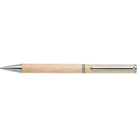 Kugelschreiber Lucienne | Ahornholz | Twist – Braun bedrucken, Art.-Nr. 011999128_864974