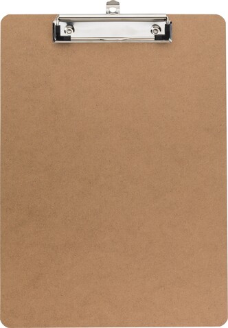 Klemmbrett Nimra | Recyceltes MDF | A4 – Braun bedrucken, Art.-Nr. 011999999_1420997