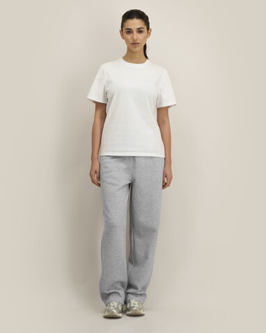 Needer - Die Unisex‑Jogginghose mit entspanntem Straight‑Leg‑Schnitt - Heather Grey - L bedrucken, Art.-Nr. STBU274C2501L