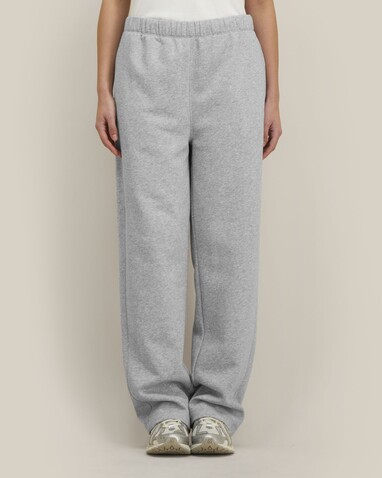 Needer - Die Unisex‑Jogginghose mit entspanntem Straight‑Leg‑Schnitt - Heather Grey - L bedrucken, Art.-Nr. STBU274C2501L