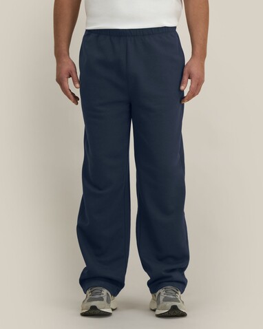 Needer - Die Unisex‑Jogginghose mit entspanntem Straight‑Leg‑Schnitt - French Navy - S bedrucken, Art.-Nr. STBU274C7271S