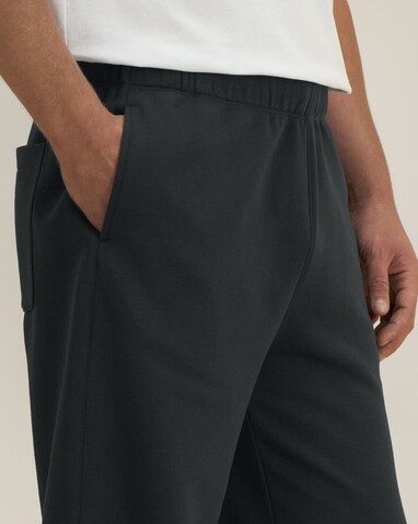 Needer - Die Unisex‑Jogginghose mit entspanntem Straight‑Leg‑Schnitt - Black - L bedrucken, Art.-Nr. STBU274C0021L