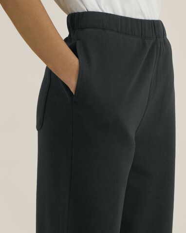 Needer - Die Unisex‑Jogginghose mit entspanntem Straight‑Leg‑Schnitt - Black - L bedrucken, Art.-Nr. STBU274C0021L