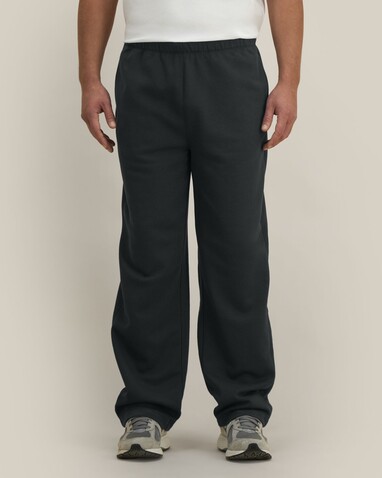 Needer - Die Unisex‑Jogginghose mit entspanntem Straight‑Leg‑Schnitt - Black - S bedrucken, Art.-Nr. STBU274C0021S
