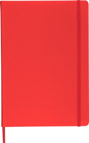 Notizbuch Azure | PU | A4 | Liniert – Rot bedrucken, Art.-Nr. 008999999_1439579