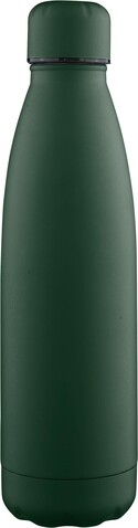 Recycelte doppelwandige Trinkflasche 500 ml Sunny – Grün bedrucken, Art.-Nr. 004999999_1436203