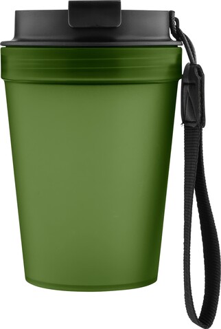 Reisebecher Lush 350 ml – Grün bedrucken, Art.-Nr. 004999999_1439226 Reisebecher Lush 350 ml – Grün bedrucken, Art.-Nr. 004999999_1439226