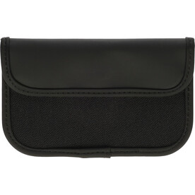 Recycelte Schlüssel- und Kartentasche Ripple – Schwarz bedrucken, Art.-Nr. 001999999_1455411