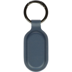 Schlüsselanhänger mit Tracking-Tag Halo – Blau bedrucken, Art.-Nr. 005999999_1455412