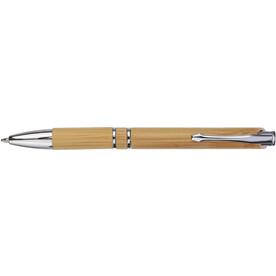 Kugelschreiber Deanna aus Bambus – Braun bedrucken, Art.-Nr. 011999127_1171445