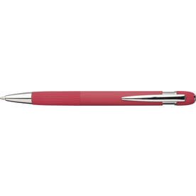 Kugelschreiber Mael | Gestreift – Rot bedrucken, Art.-Nr. 008999999_1274008