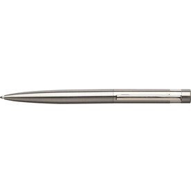 Drehkugelschreiber Hannelore aus recyceltem Edelstahl – Silber bedrucken, Art.-Nr. 032999128_1103696
