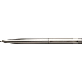 Drehkugelschreiber Hannelore aus recyceltem Edelstahl – Silber bedrucken, Art.-Nr. 032999128_1103696