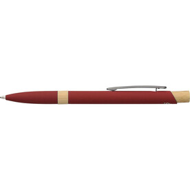 Kugelschreiber Calandra | Bambus – Bordeauxrot bedrucken, Art.-Nr. 010999128_1207806