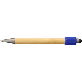 Kugelschreiber Fenn | Bambus | Spinner – Kobaltblau bedrucken, Art.-Nr. 023999128_1207807