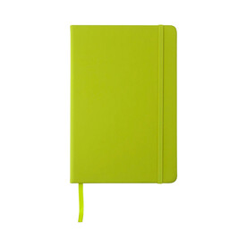 Notizbuch A5 aus PU Eva – Hellgrün bedrucken, Art.-Nr. 029999999_3076
