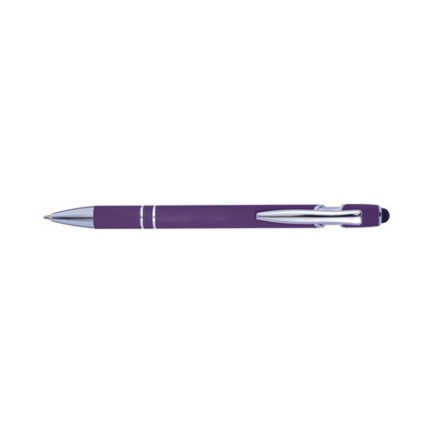 Kugelschreiber mit Touchfunktion Primo – Violett bedrucken, Art.-Nr. 024999999_8462