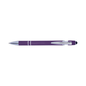 Kugelschreiber mit Touchfunktion Primo – Violett bedrucken, Art.-Nr. 024999999_8462