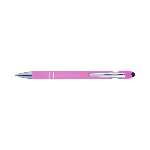 Kugelschreiber mit Touchfunktion Primo – Rosa bedrucken, Art.-Nr. 017999999_8462