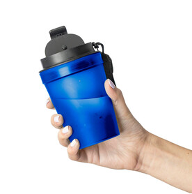 Reisebecher Lush 350 ml – Kobaltblau bedrucken, Art.-Nr. 023999999_1439226