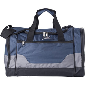 Polyester sport/travel bag – dunkel blau bedrucken, Art.-Nr. 307999999_7994