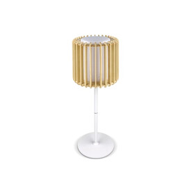 Coollux LED-Lampe Lamella Luna Tall - Natur bedrucken, Art.-Nr. LT40731-N0094